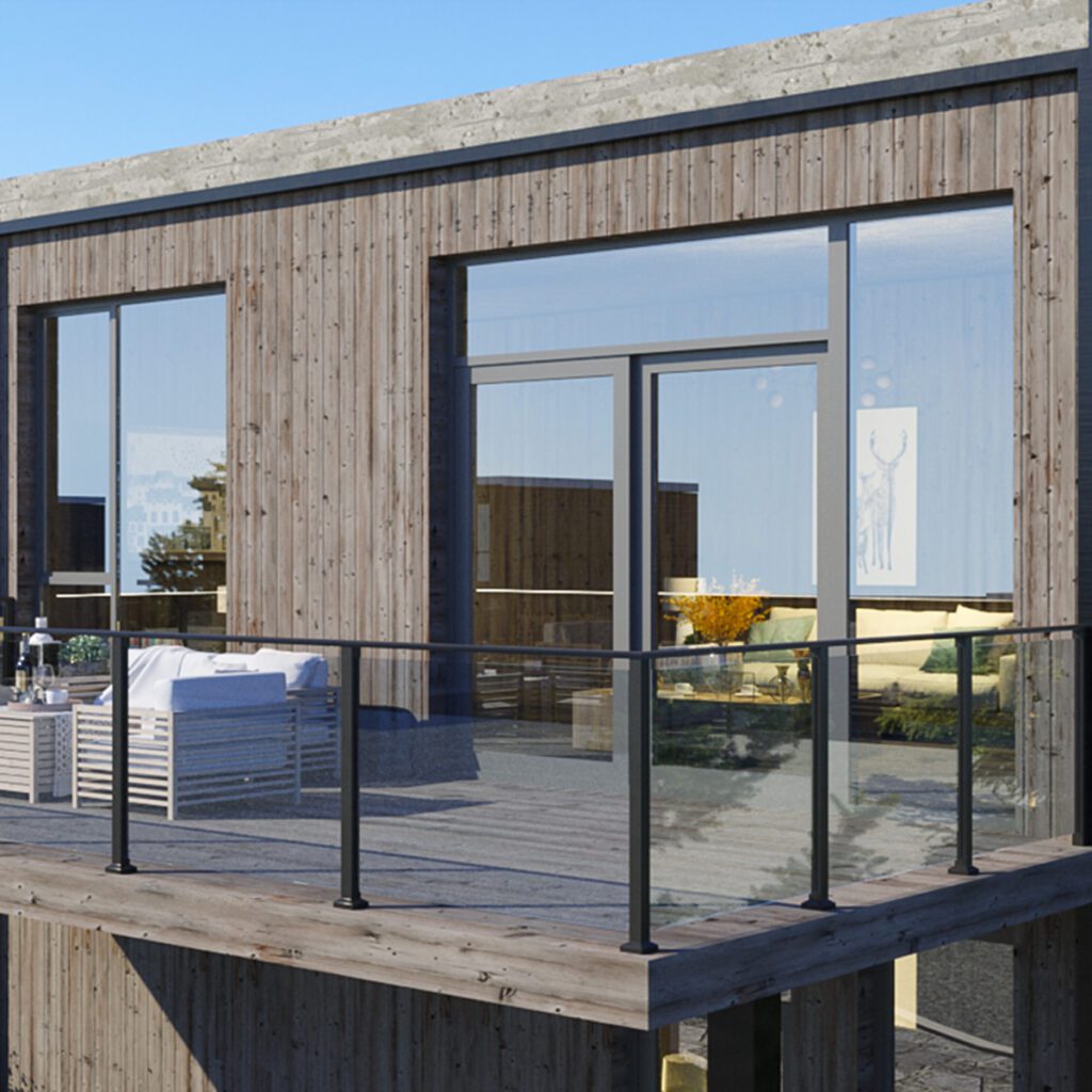 Horisont Glassrekkverk Monteringsanvisning | Terrassekupp