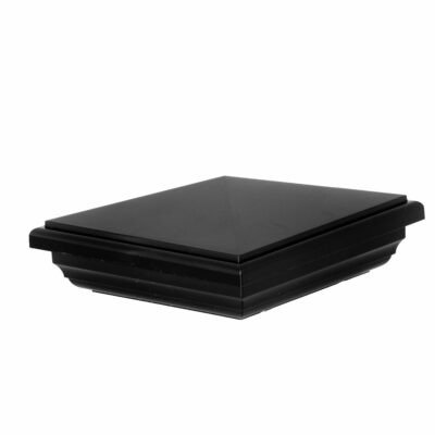 Stolpehatt England Vinylrekkverk sort